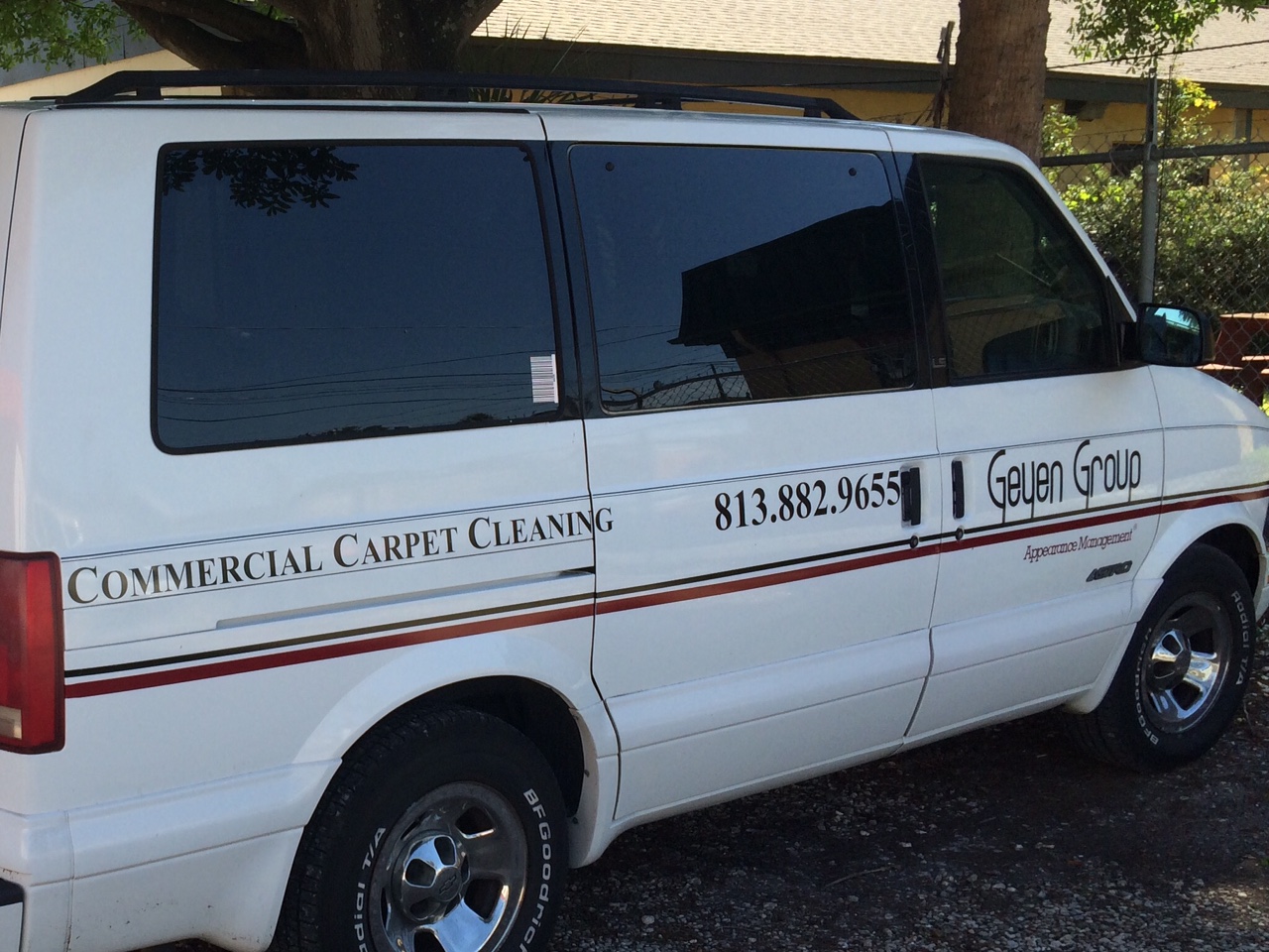 Commercial Carpet Cleaning Van